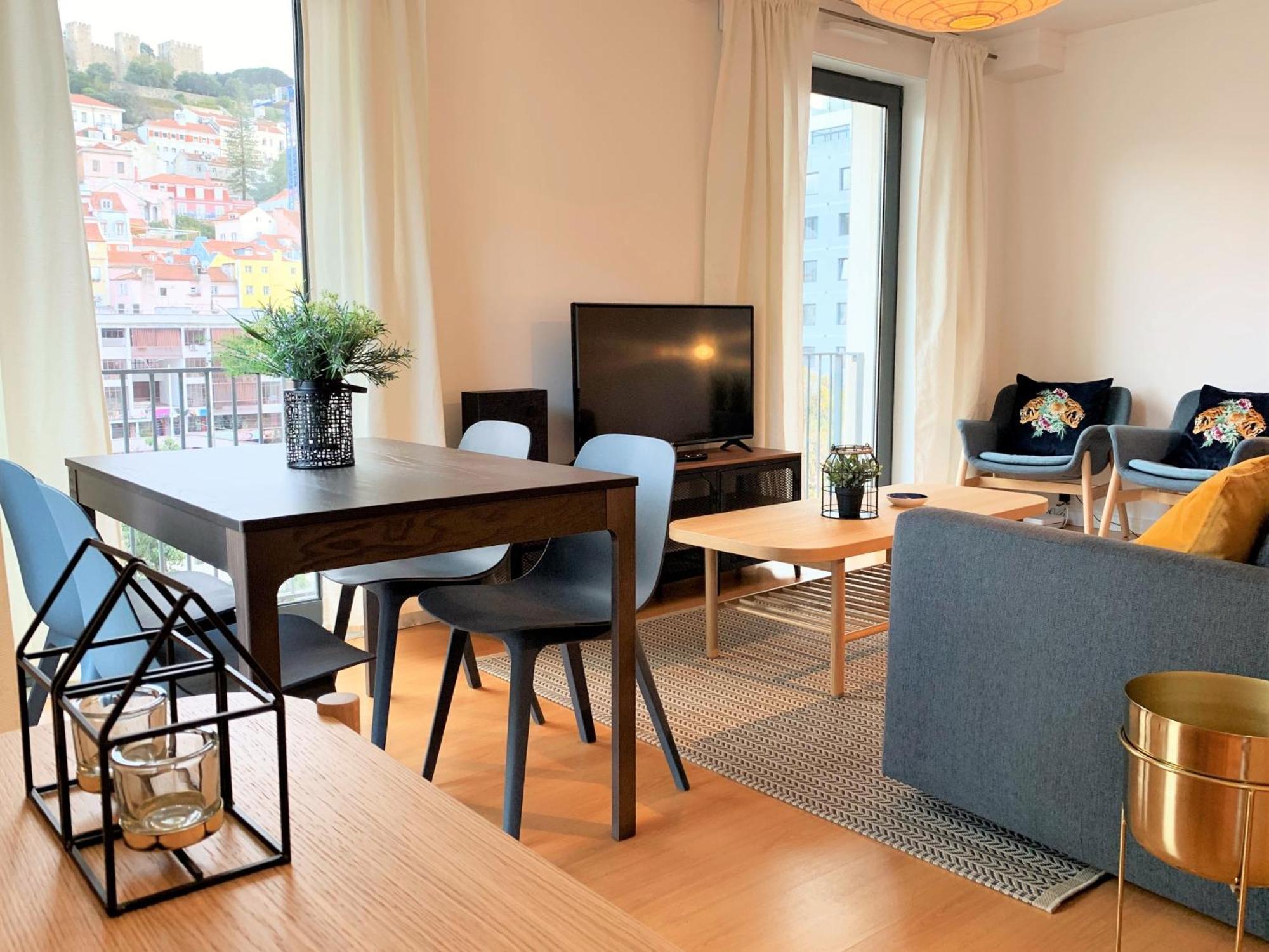LisboaMm3 Baixa Rossio Castle View!公寓 外观 照片